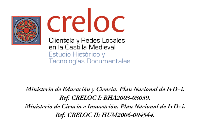Clientela y Redes Locales en la Castilla Medieval. Estudio Histrico y Tecnologias Documentales